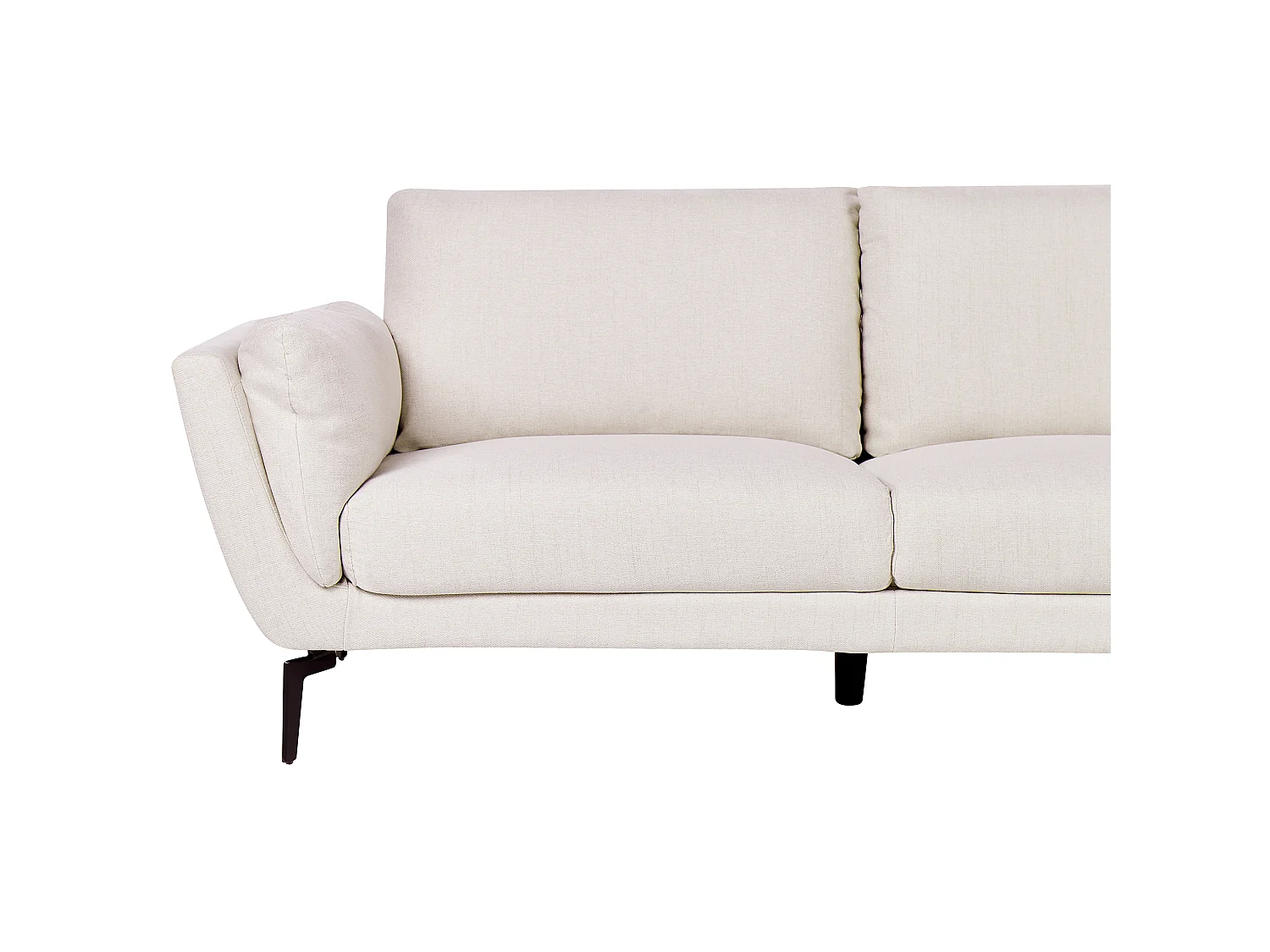 Bank KANSSELI Stof Lichtbeige 3-zitter