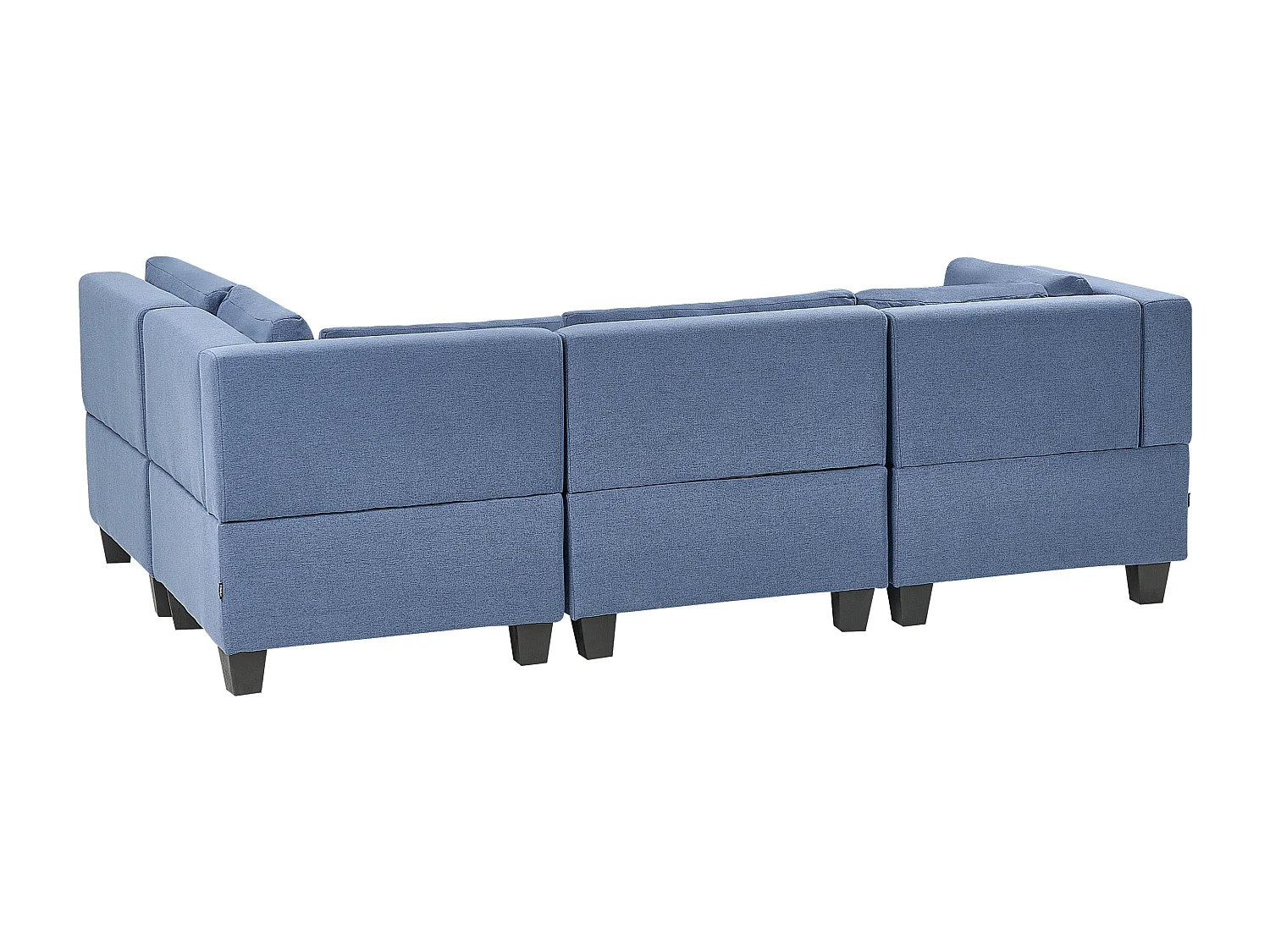 UNSTAD Tessuto Blu 4 posti Lato Sinistro