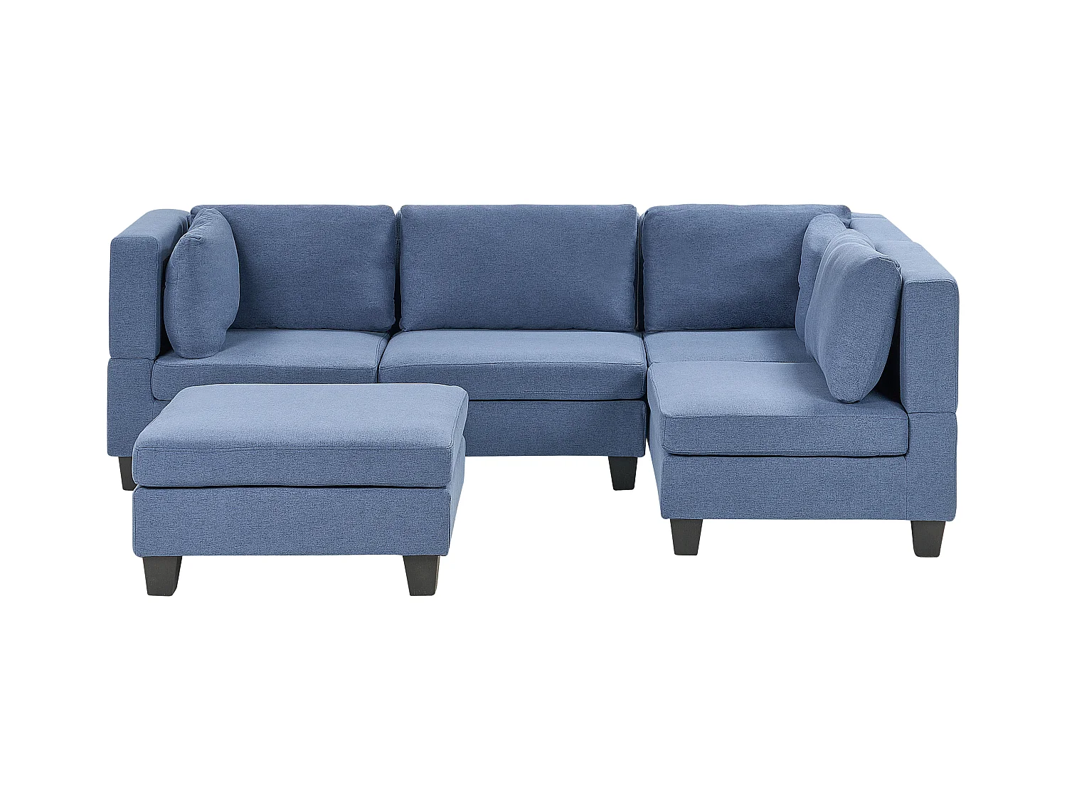 UNSTAD Tessuto Blu 4 posti Lato Sinistro