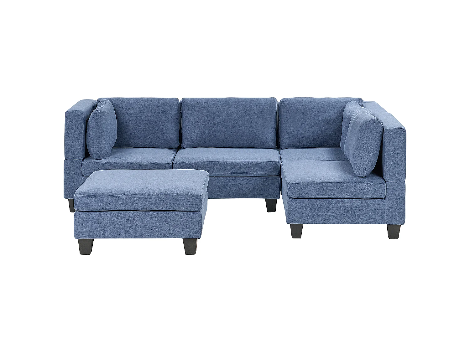 UNSTAD Tessuto Blu 4 posti Lato Sinistro