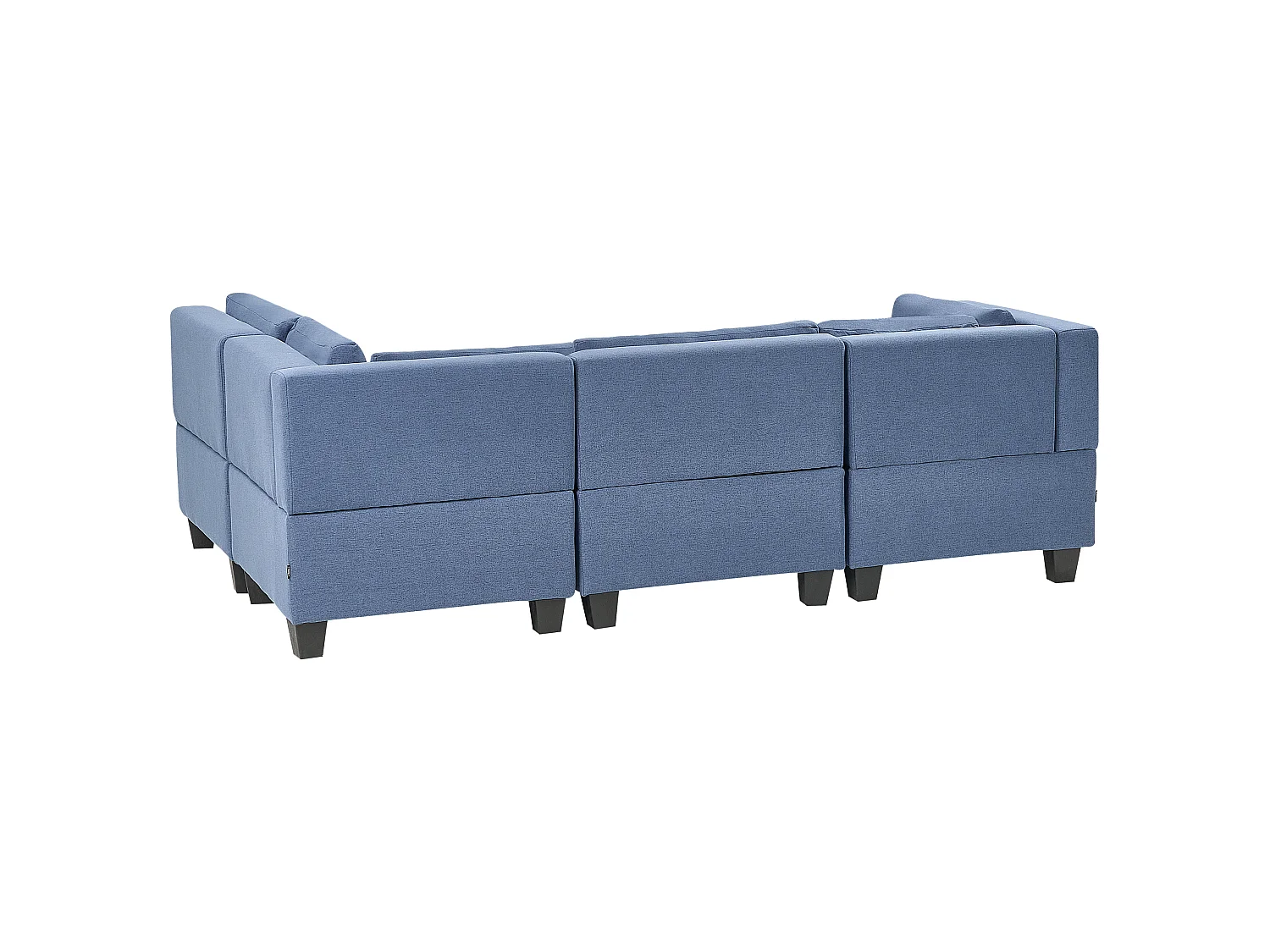 UNSTAD Tessuto Blu 4 posti Lato Sinistro
