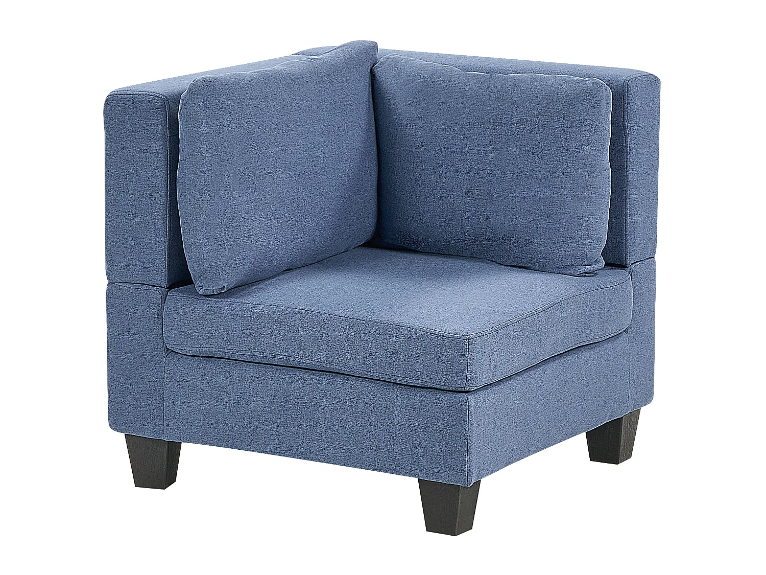 UNSTAD Tessuto Blu 4 posti Lato Sinistro