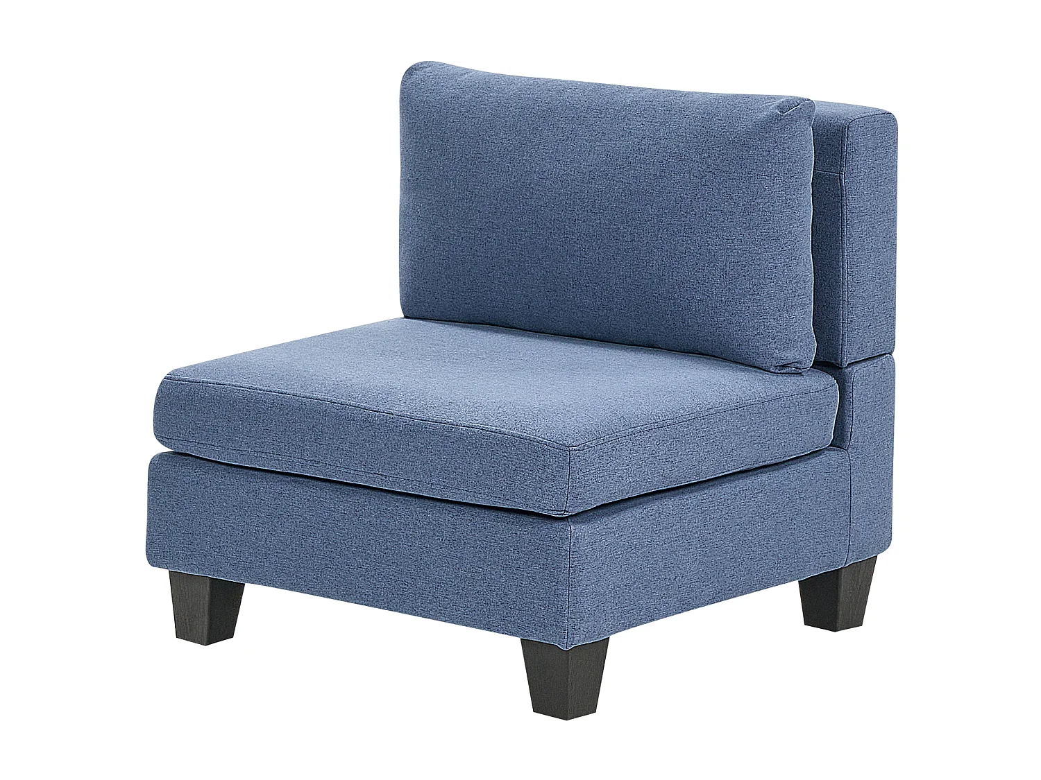 UNSTAD Tessuto Blu 4 posti Lato Sinistro