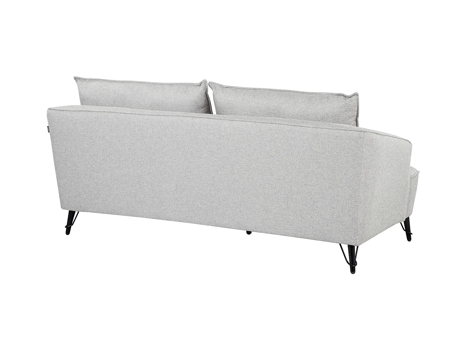 Canapé 3 places HOBRO Tissu Gris