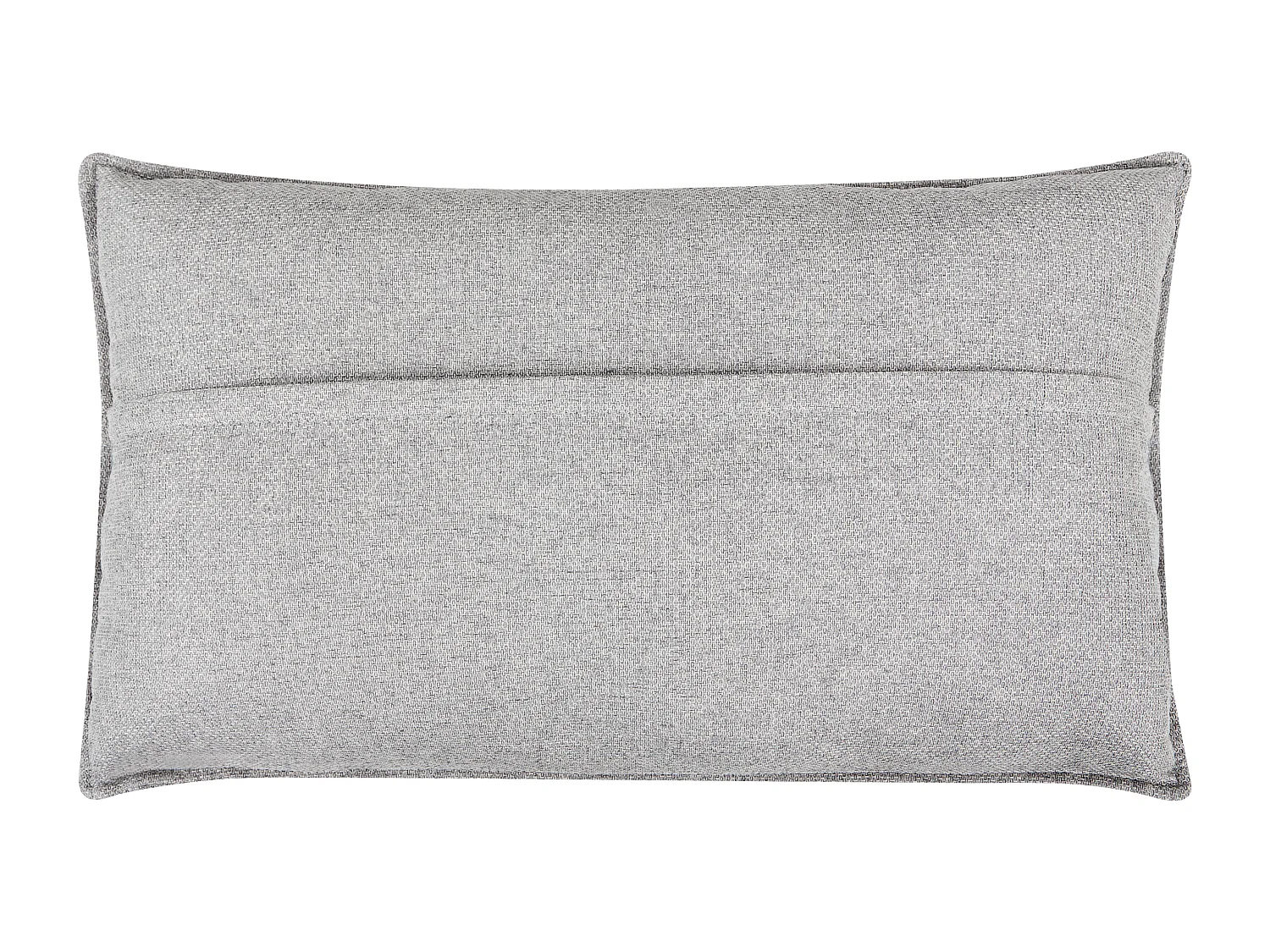 Sofa HOBRO Stoff Grau 3-Sitzer