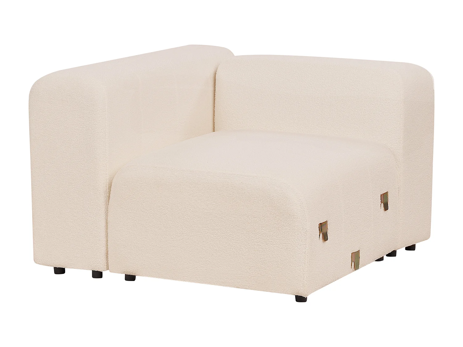 Canapé modulable 2 places FALSTERBO Bouclé Beige clair