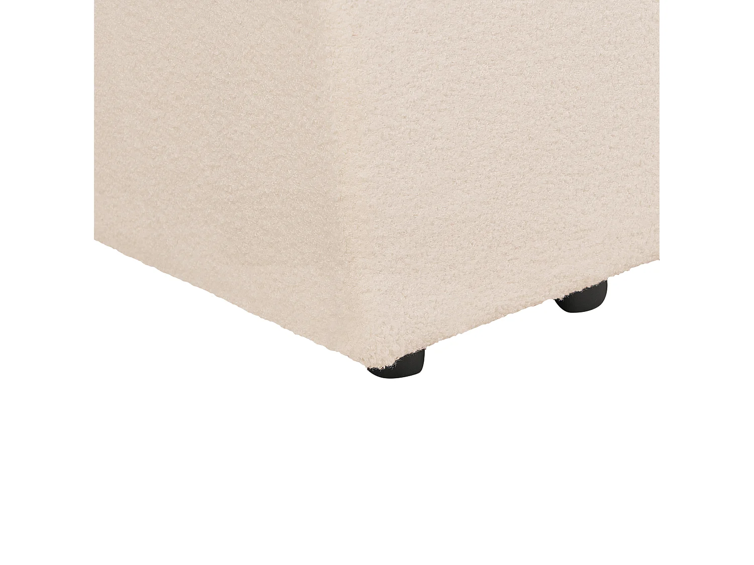 Canapé modulable 2 places FALSTERBO Bouclé Beige clair
