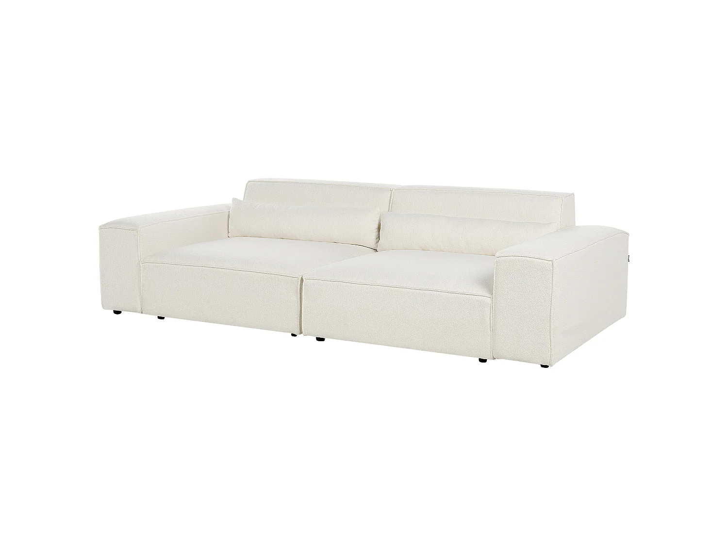 Modular Sofa 2 Seater HELLNAR Off-White Boucle