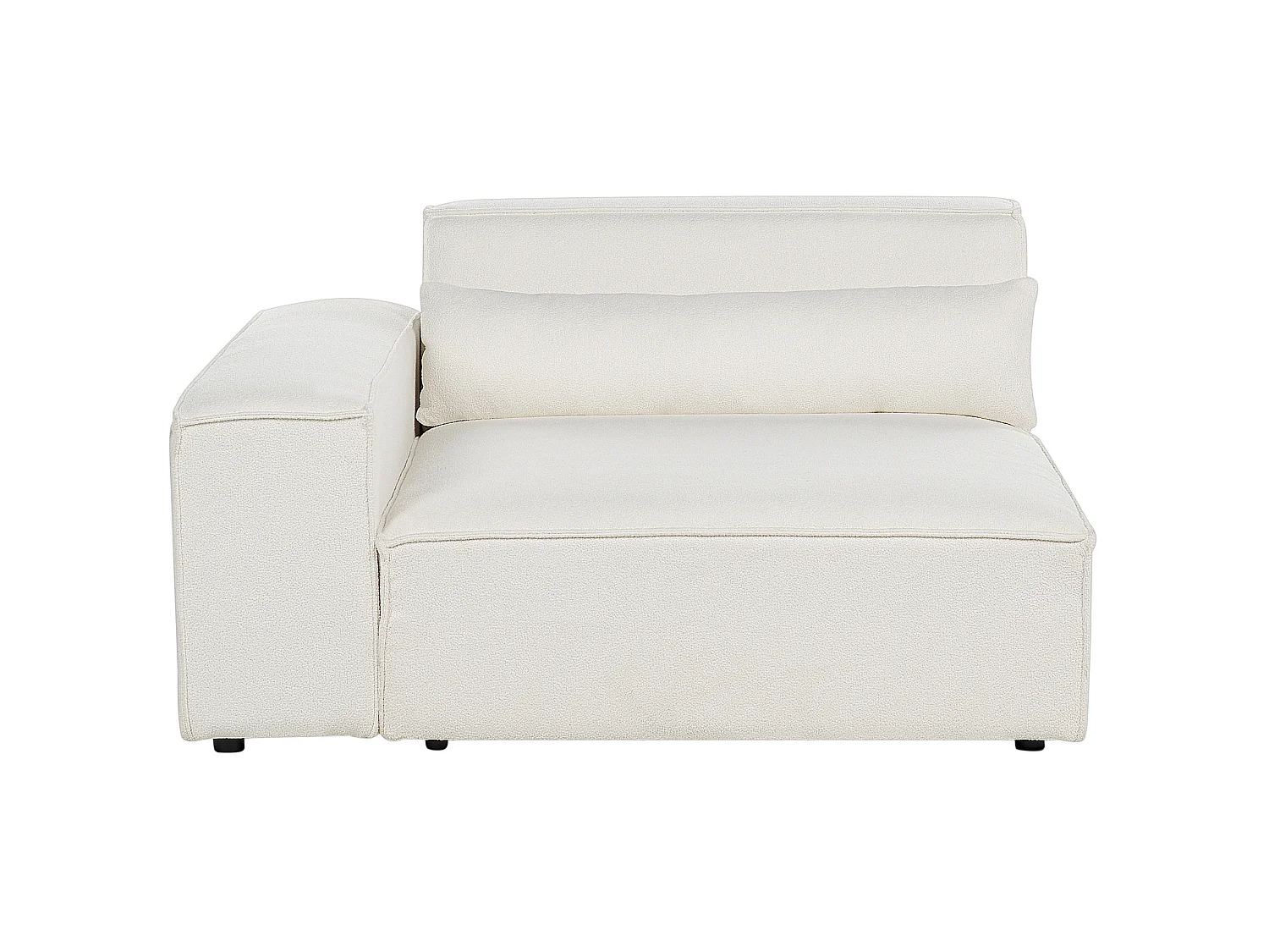 Modular Sofa 2 Seater HELLNAR Off-White Boucle