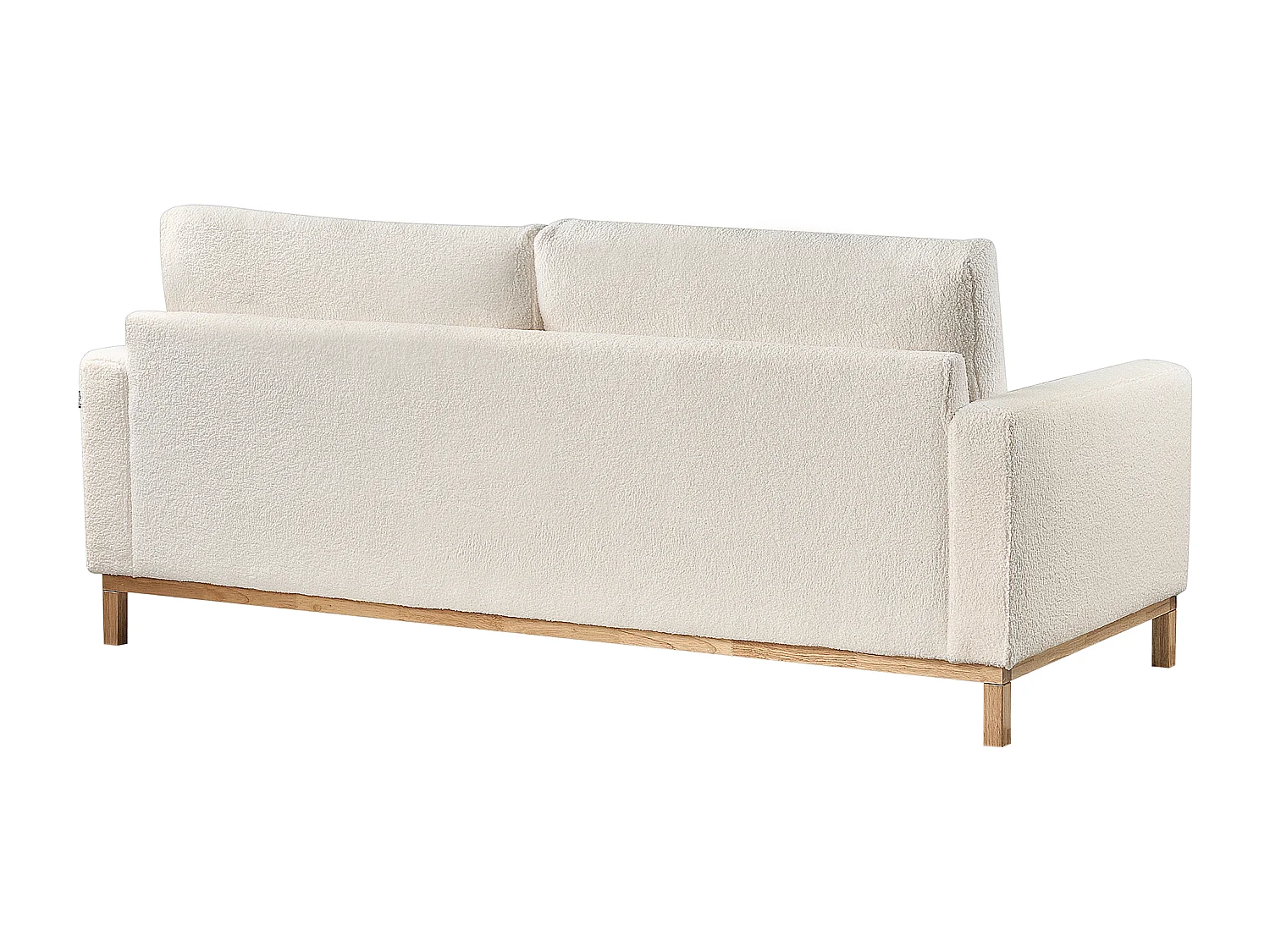 Bank SIGGARD Bouclé Wit 2-zitter