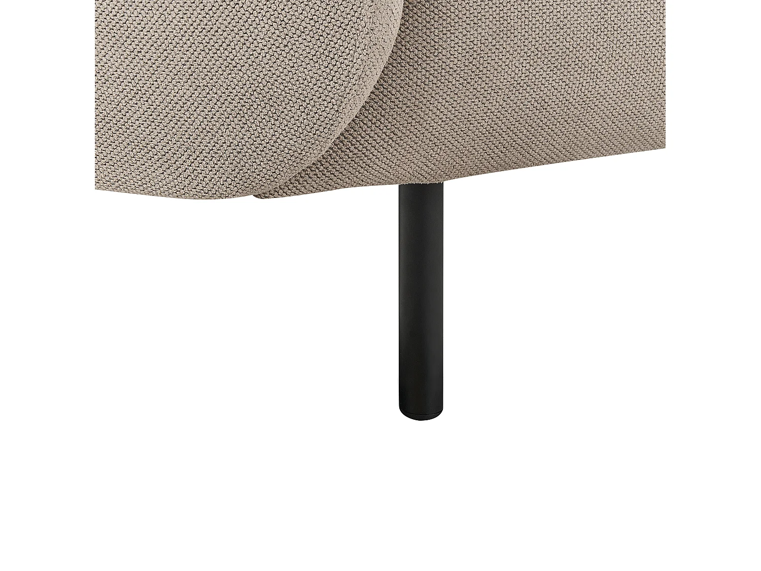 Canapé 3 places LOEN Tissu Taupe