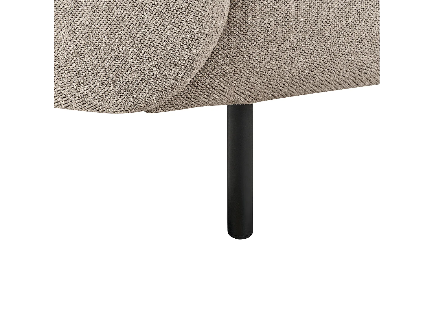 Canapé 3 places LOEN Tissu Taupe