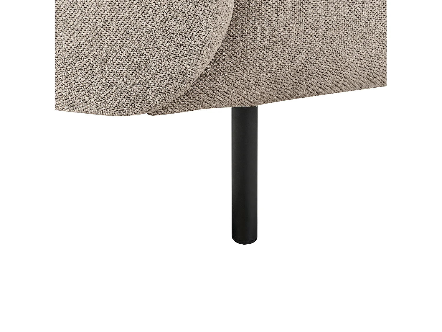 Canapé 3 places en tissu taupe LOEN