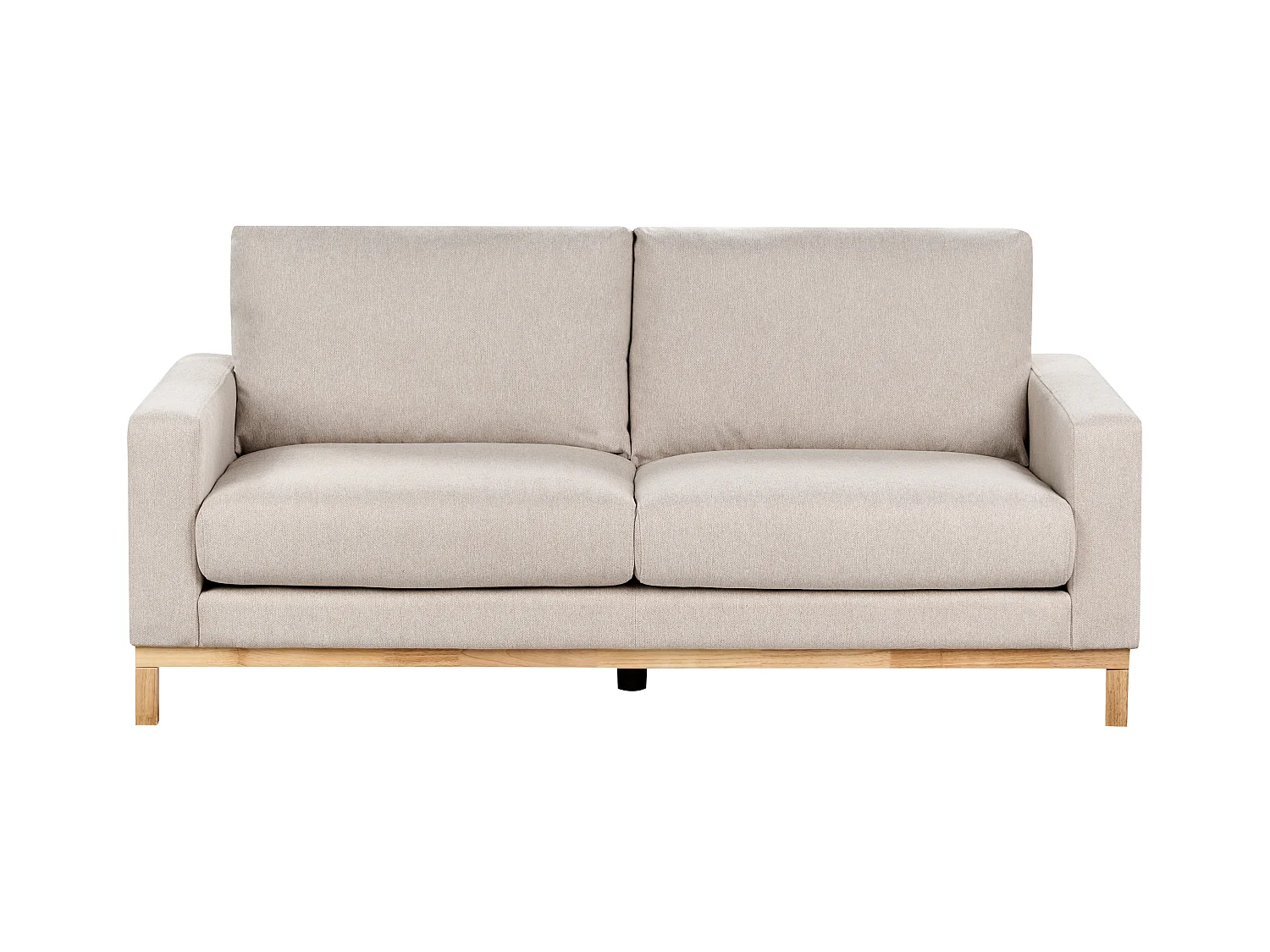 Canapé 2 places SIGGARD Tissu Beige