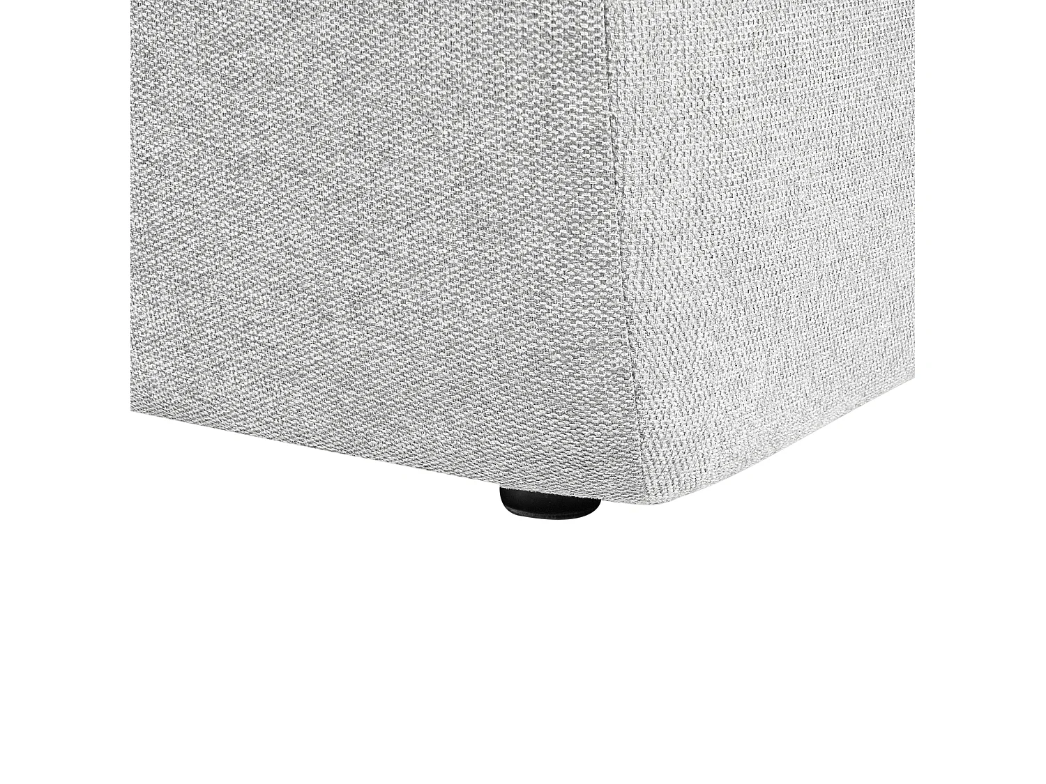 Canapé d'angle 3 places SVANSELE Tissu Gris clair Côté droit