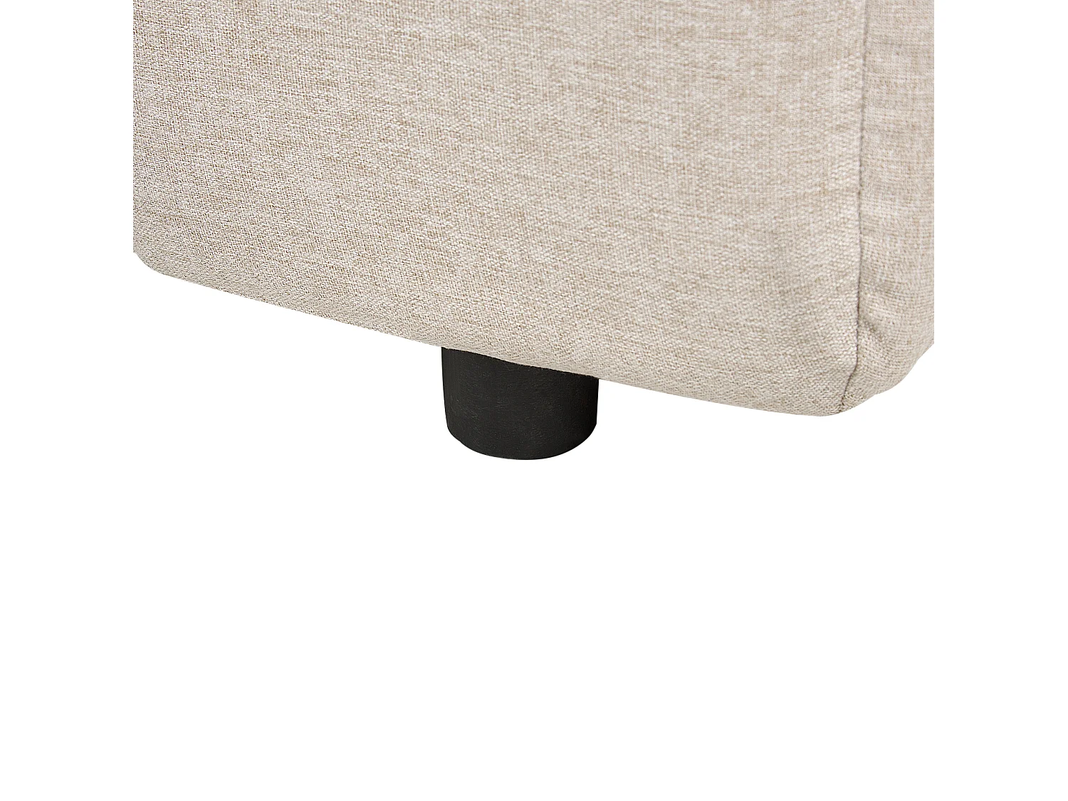 Divano MULLOLA Tessuto Beige chiaro 3 posti