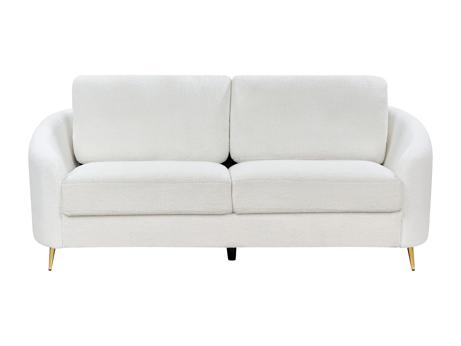 Sofa TROSA Boucle Biały dla 3 osób