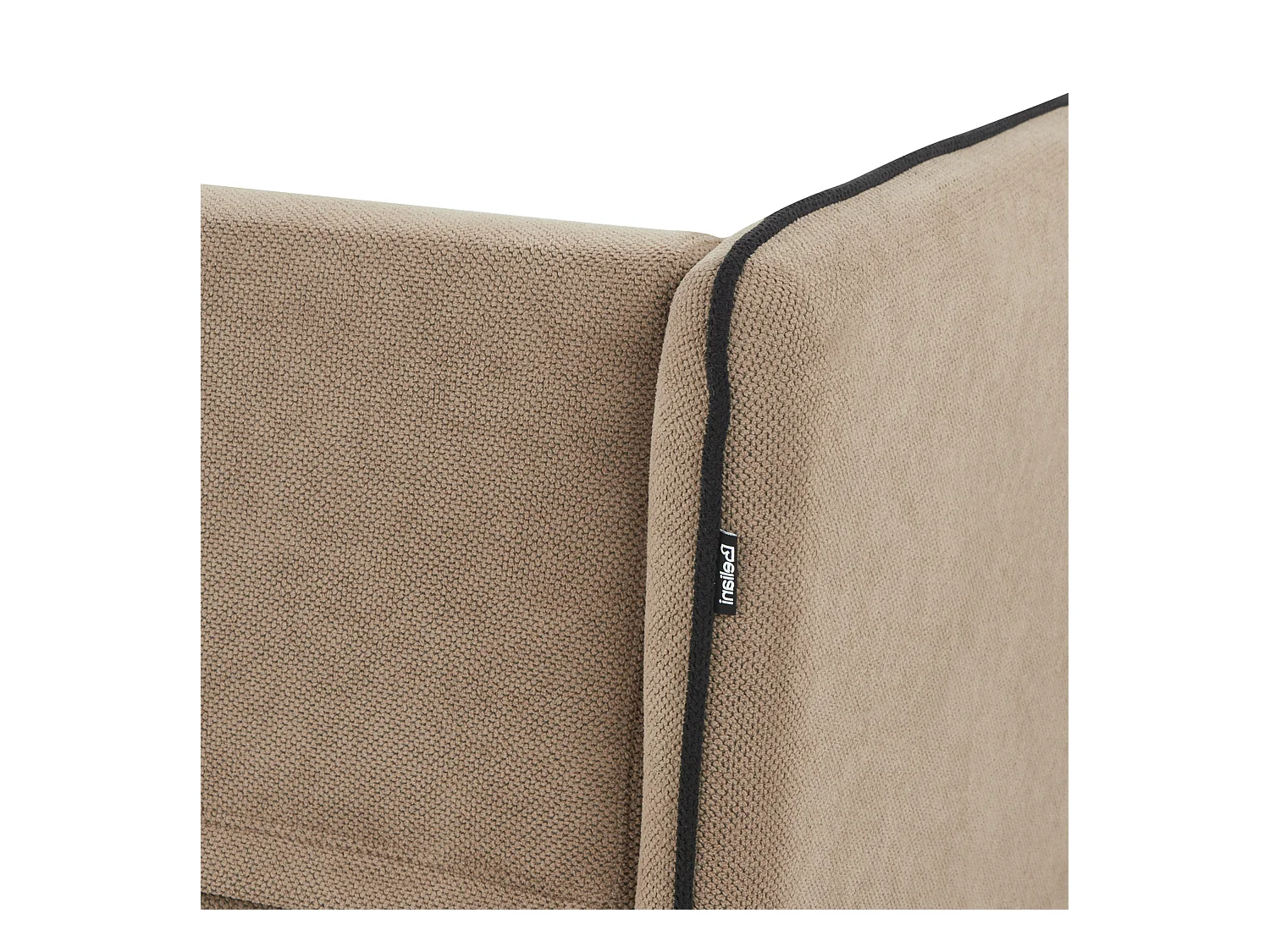 Hoekbank ALTAN Stof Lichtbruin 3-zitter Rechterzijde