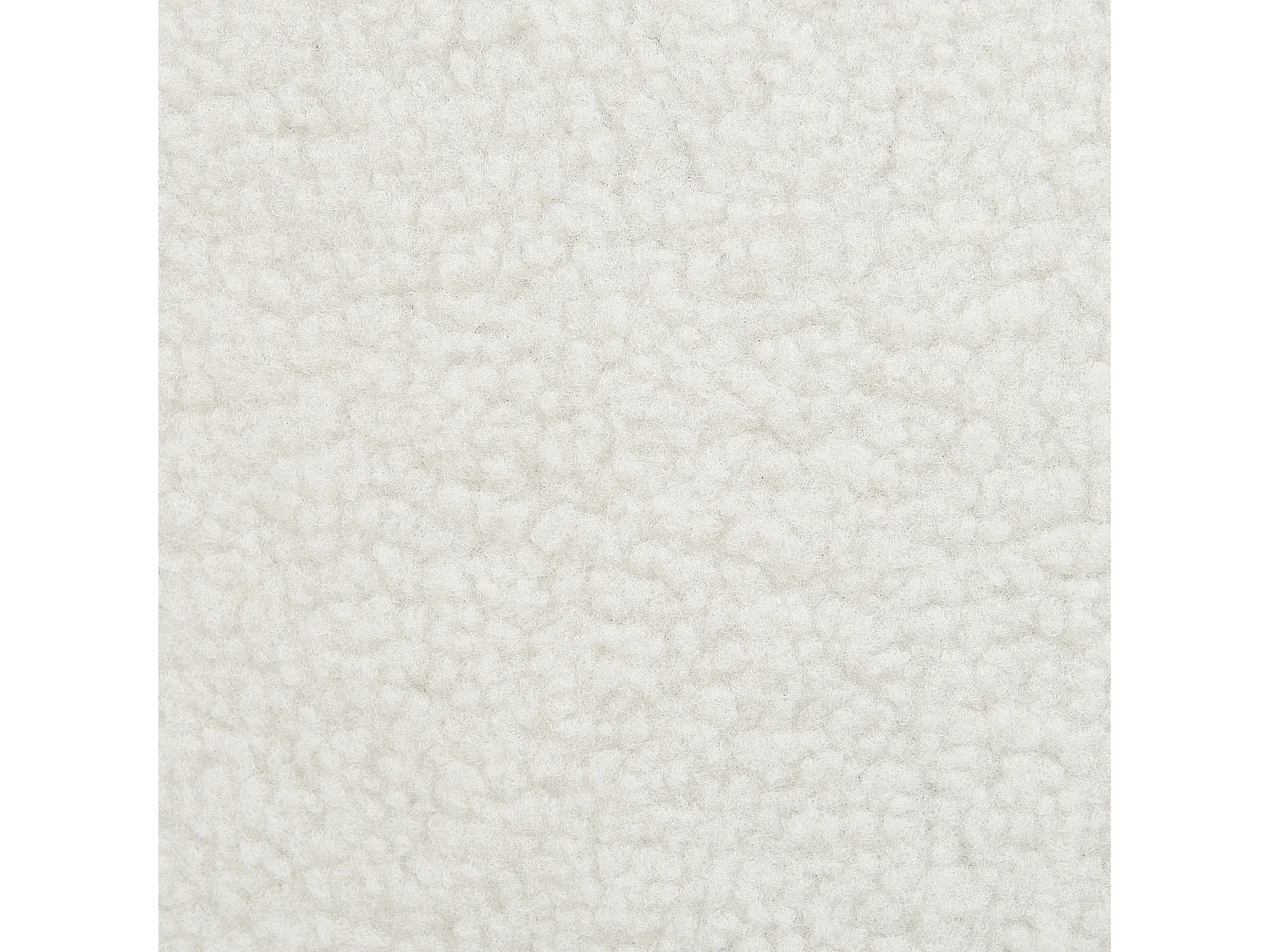 Fauteuil VAASA Bouclé Blanc