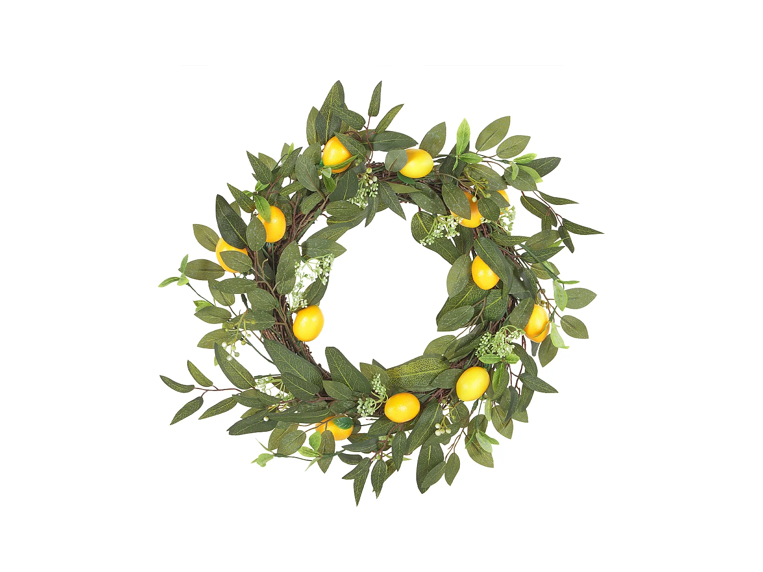 Couronne décorative LENRUN 50 cm Vert