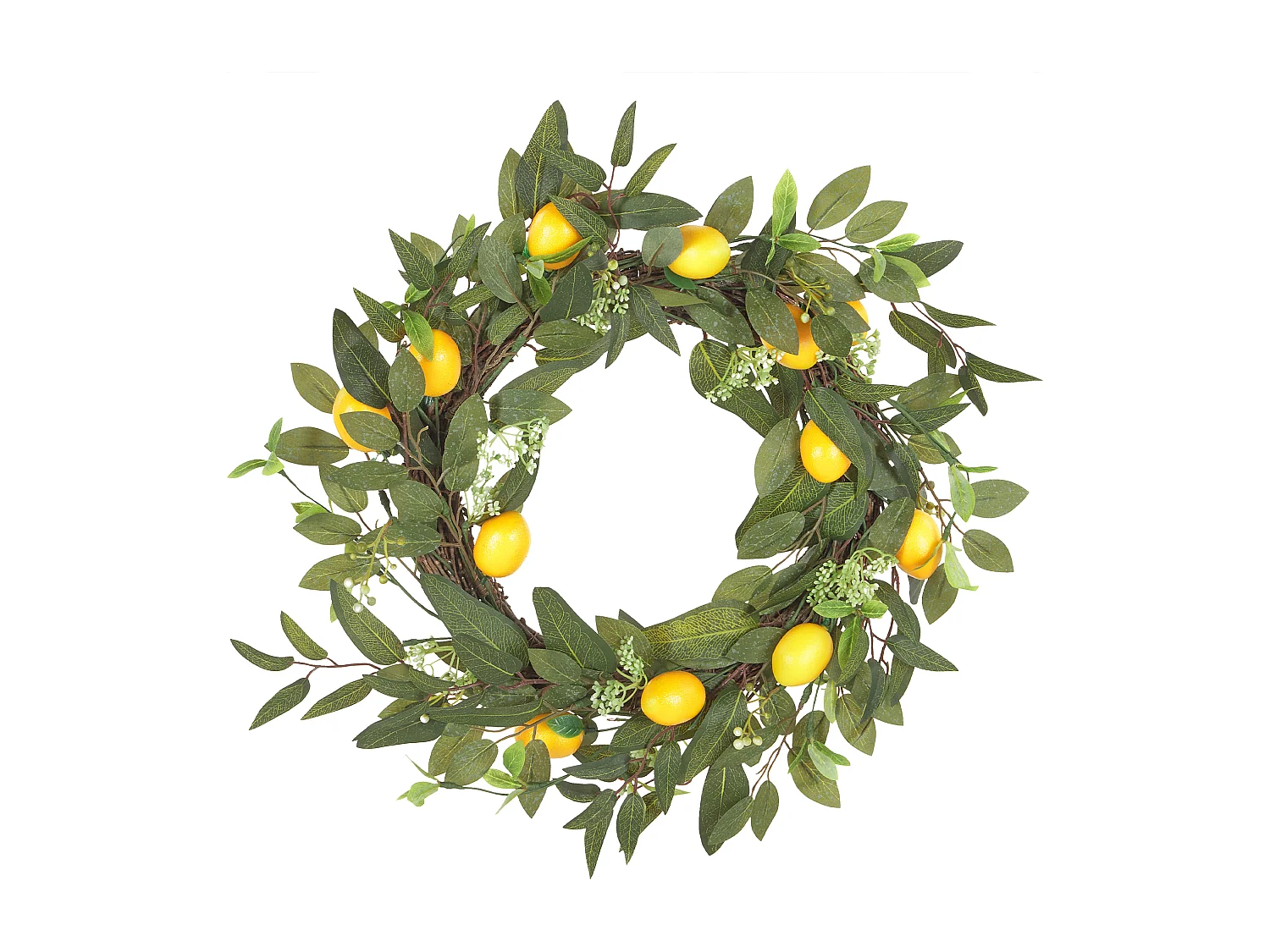 Couronne décorative LENRUN 50 cm Vert