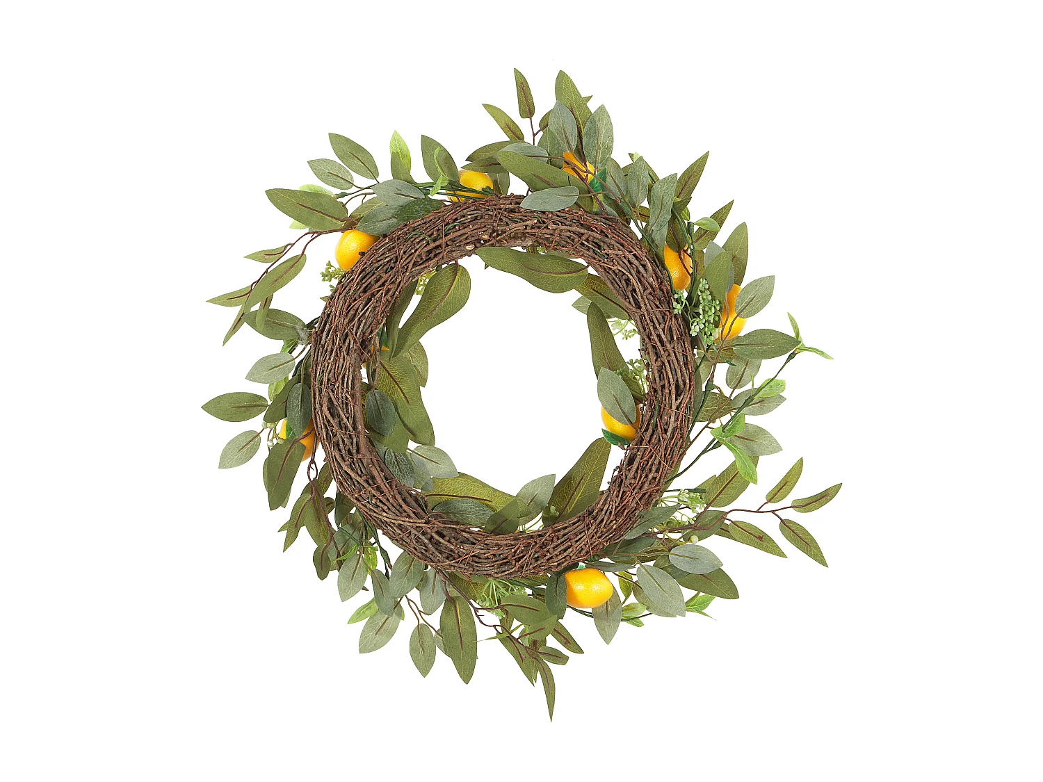 Couronne décorative LENRUN 50 cm Vert