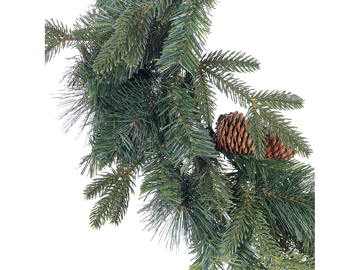 Decoratieve krans groen ⌀ 60 cm KAMERUN