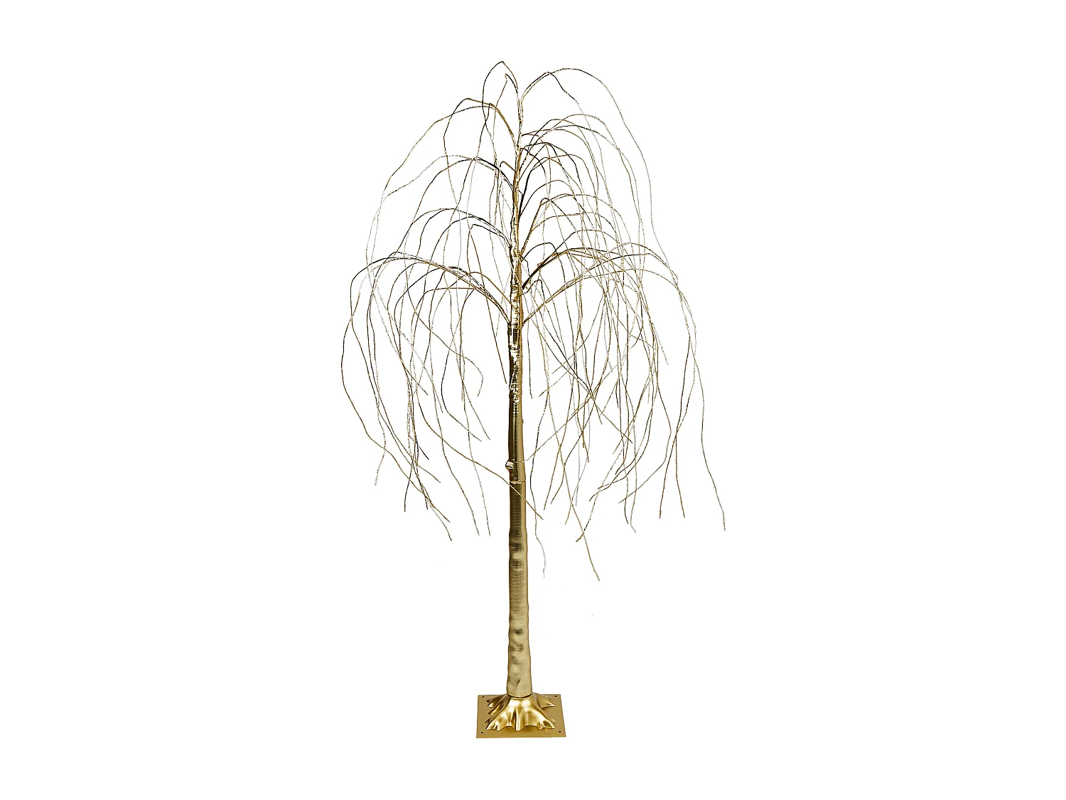Outdoor Weihnachtsbeleuchtung LED Tannenbaum 180 cm gold BALIONI