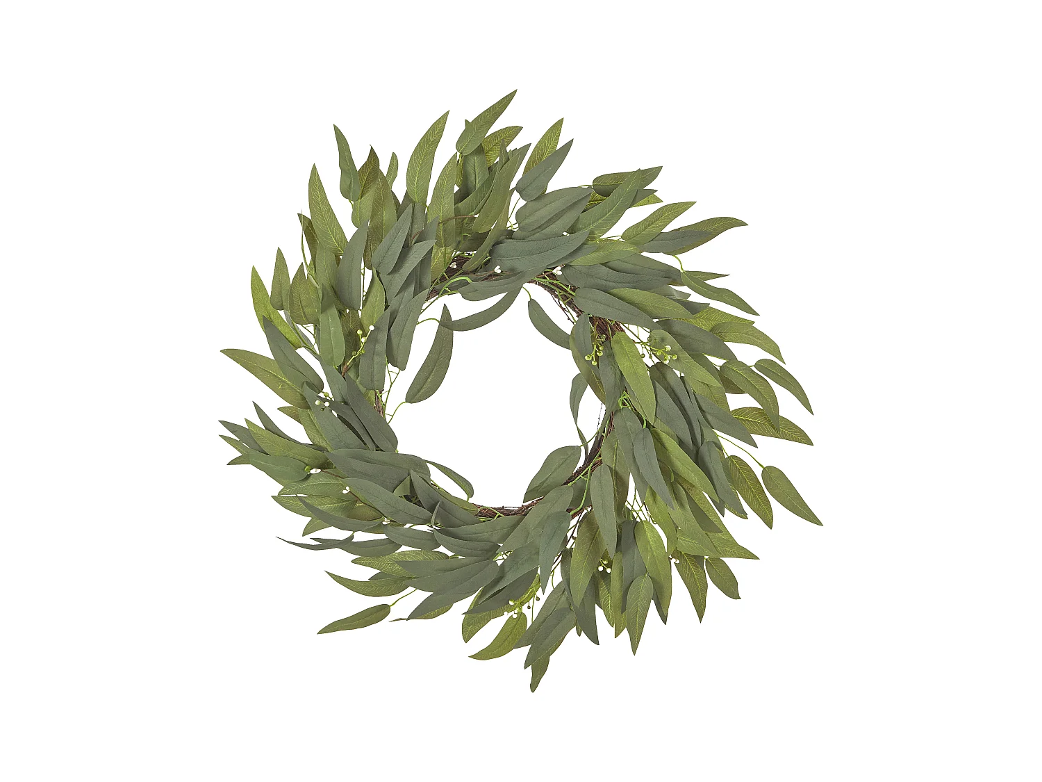 Couronne décorative GAMRUN 70 cm Vert