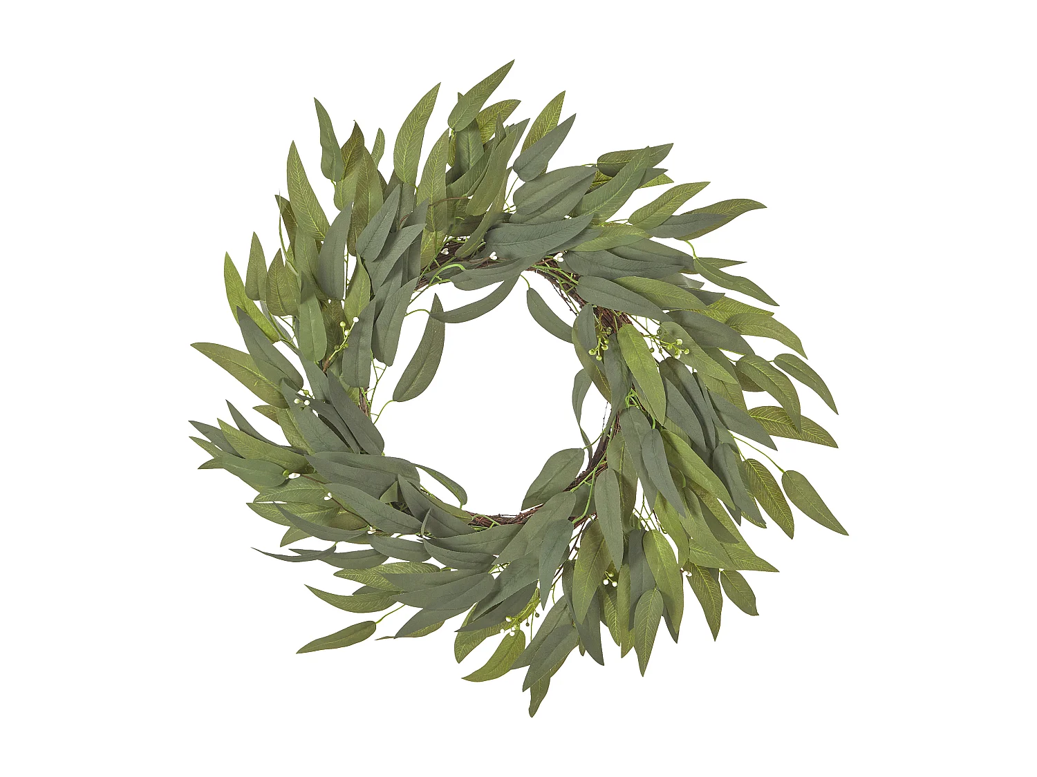 Couronne décorative GAMRUN 70 cm Vert