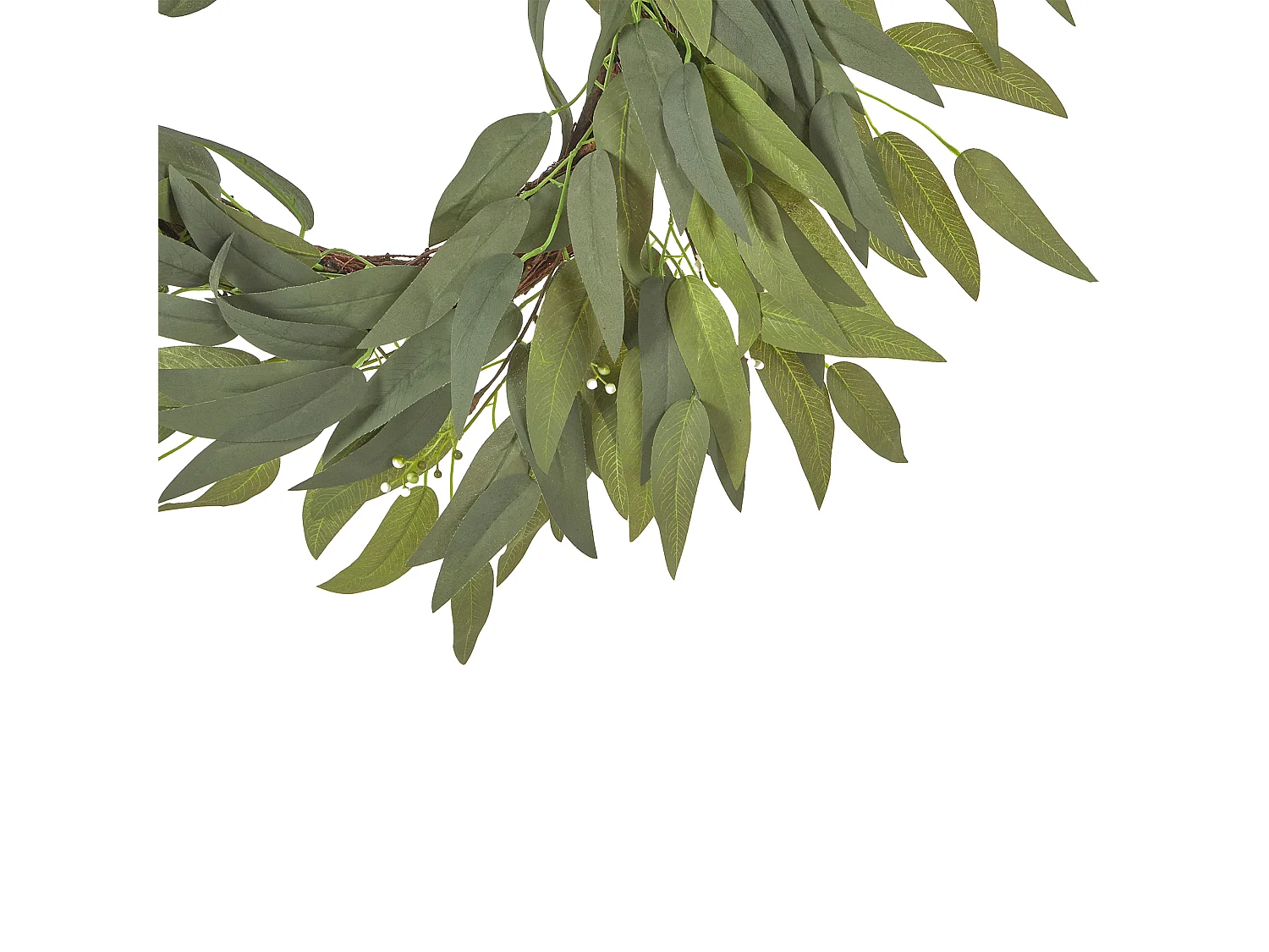 Couronne décorative GAMRUN 70 cm Vert