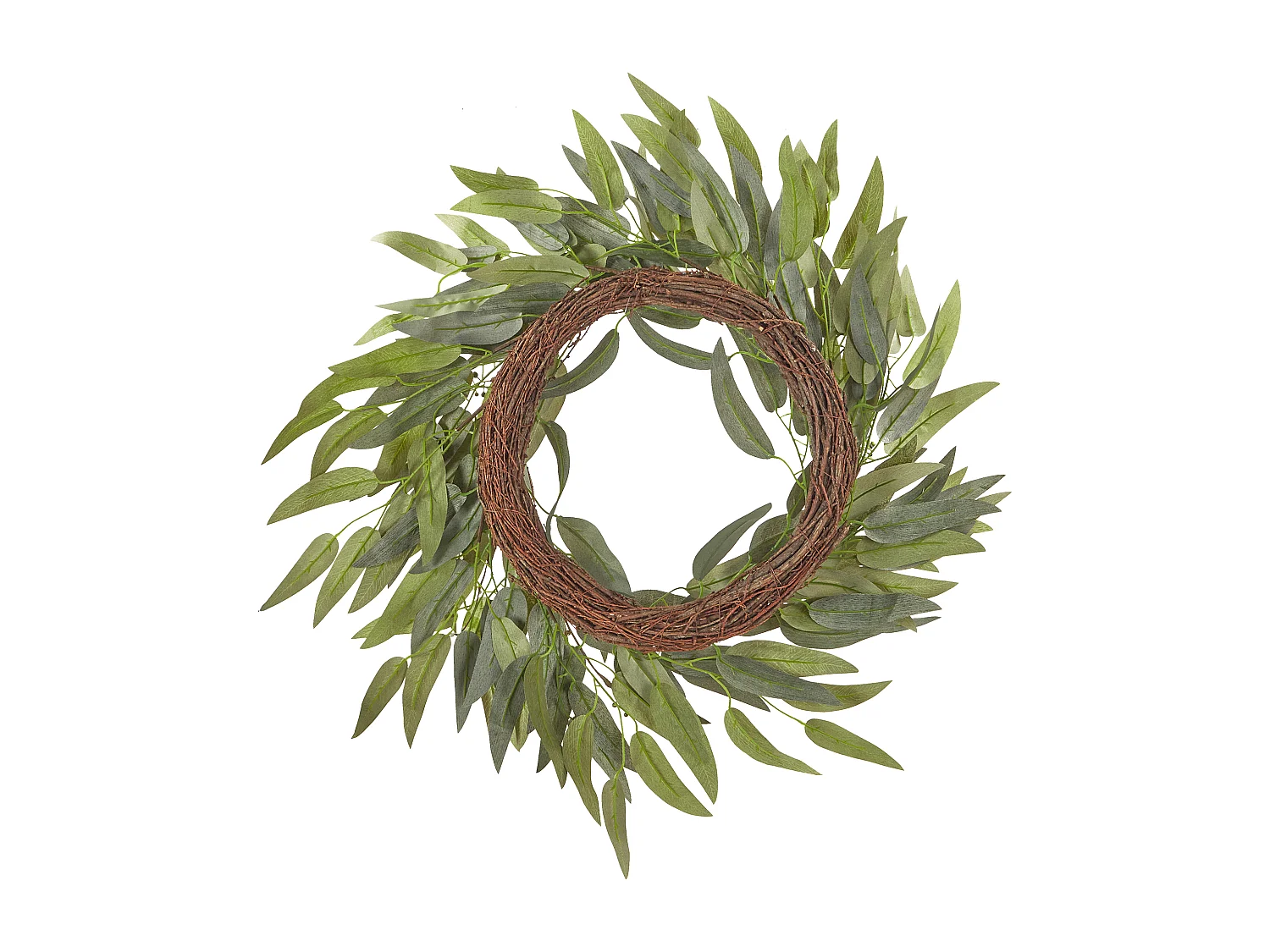 Couronne décorative GAMRUN 70 cm Vert