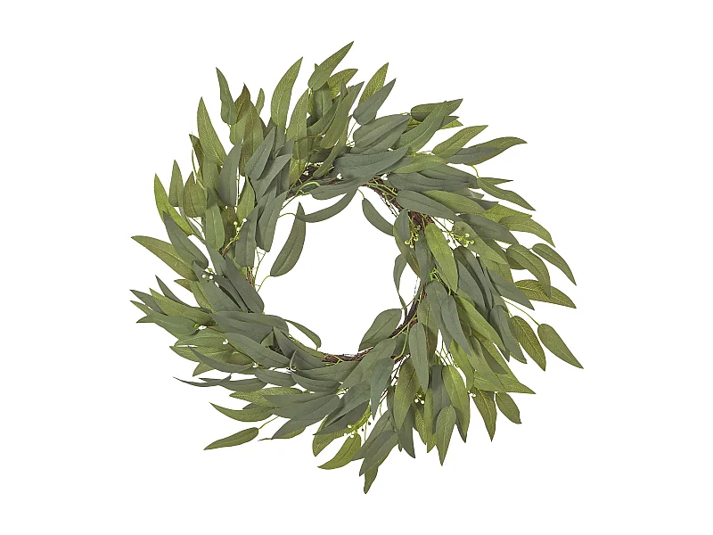 Couronne décorative GAMRUN 70 cm Vert