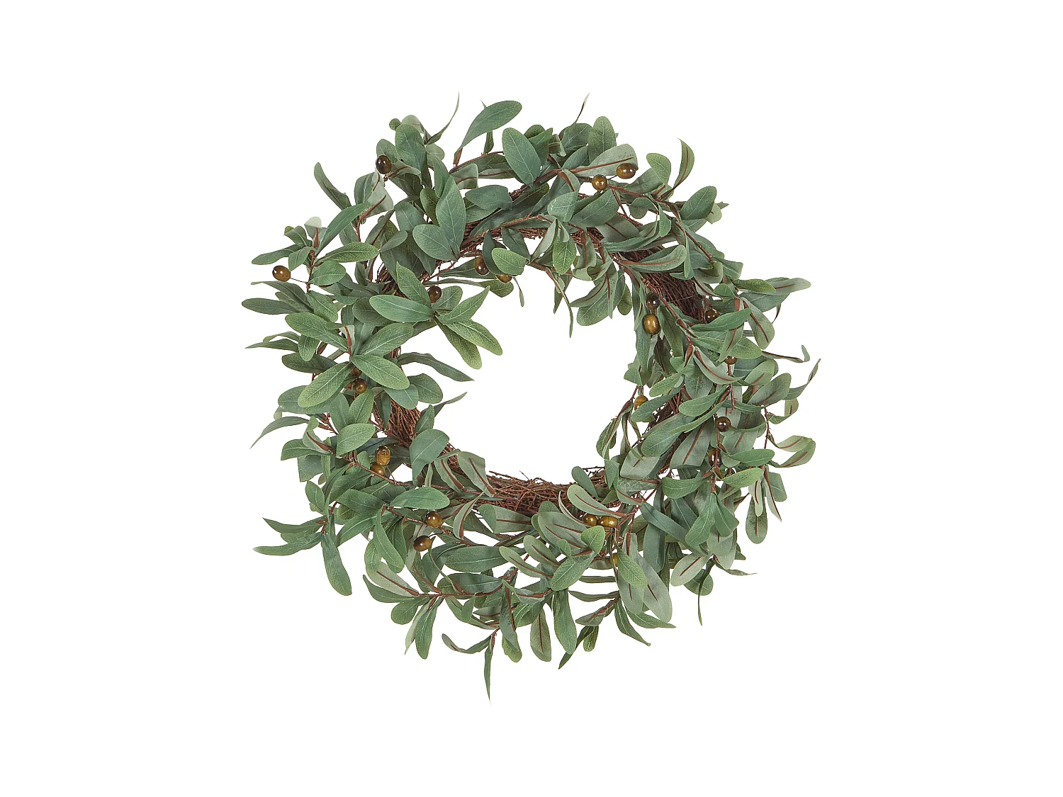 Couronne décorative DANRUN 65 cm Vert