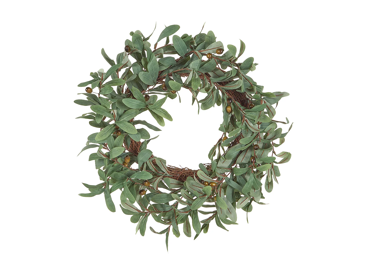 Couronne décorative DANRUN 65 cm Vert