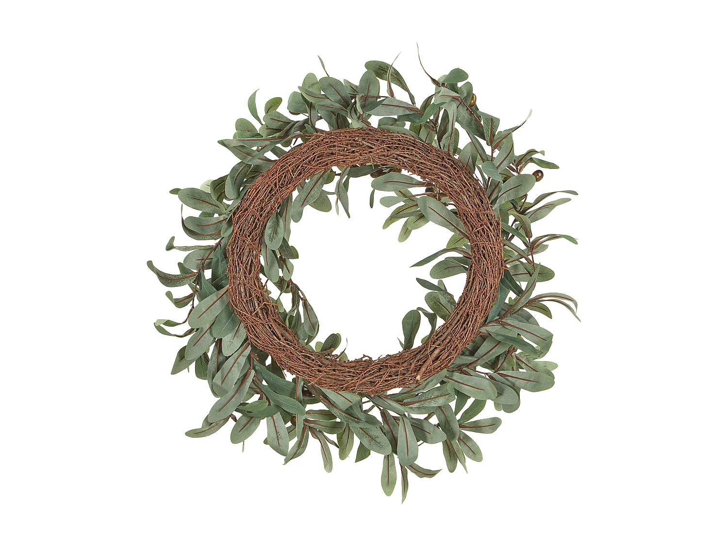 Couronne décorative DANRUN 65 cm Vert