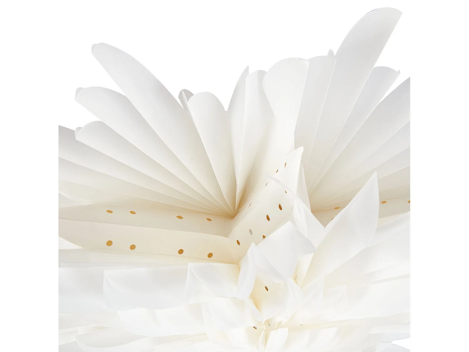 Dekorative Lampe Schneeflockenform Weiss SATOPANTH