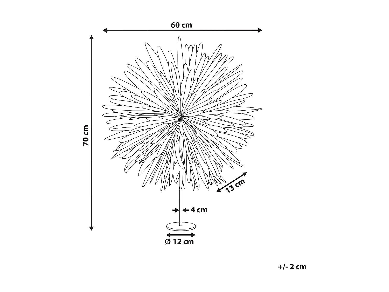 Kerstdecoratie lamp wit SATOPANTH