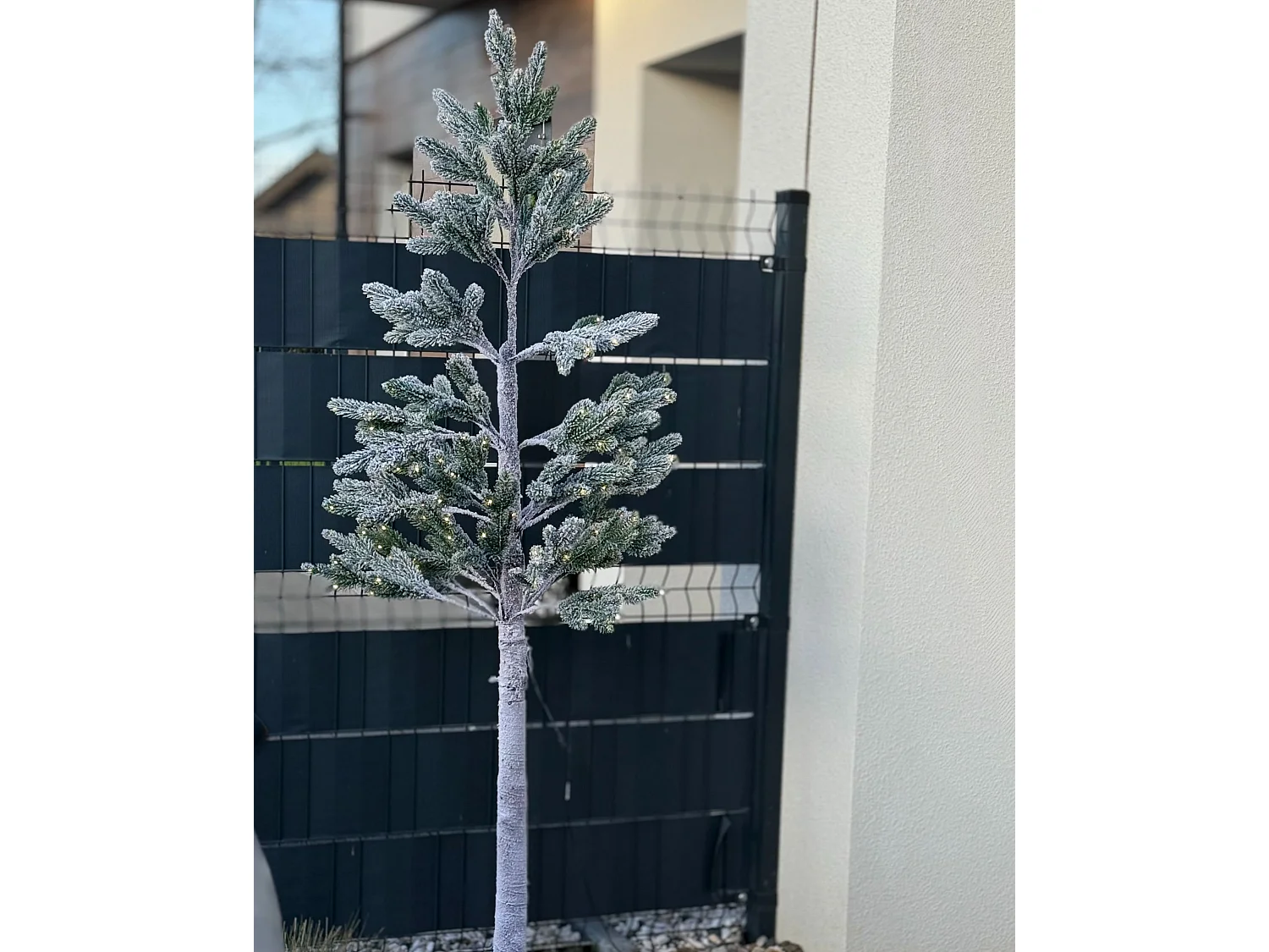 Outdoor Decoration LED ALBIONI Tree 180 cm White