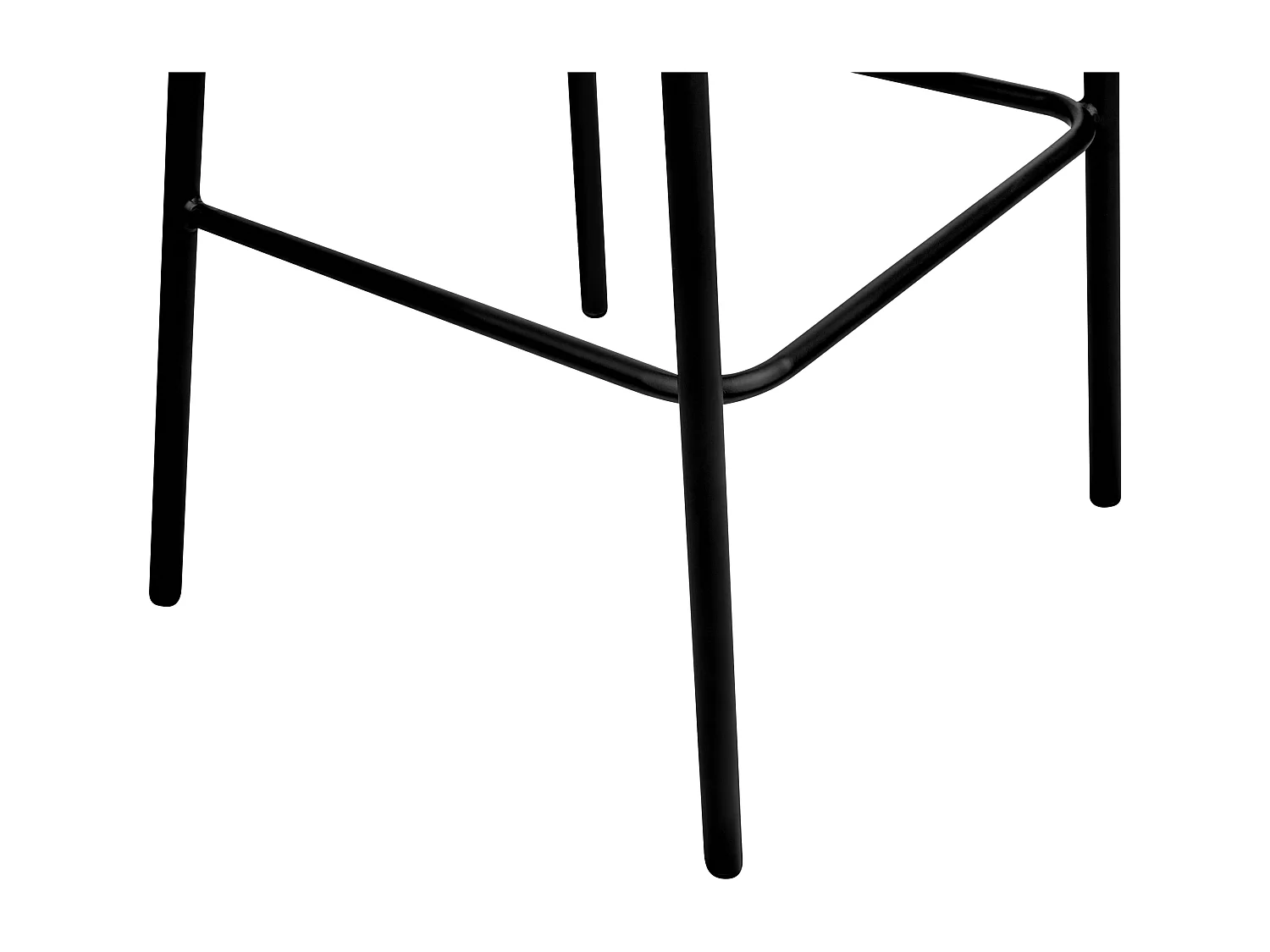 Set van 2 barstoelen MINA Gebroken wit