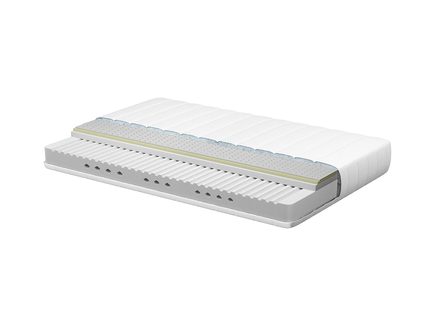 Matelas à mémoire de forme en latex COZY H3/4 Ferme 160 x 200 cm