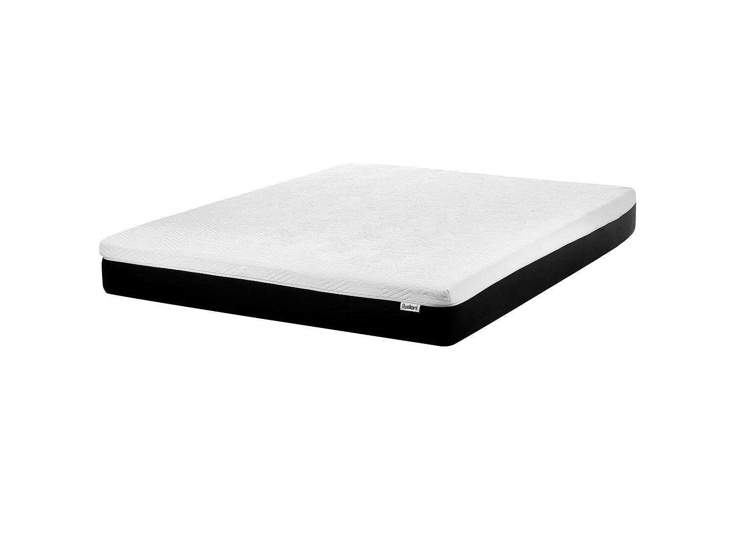 Matelas double en mousse de latex ferme avec housse amovible 160 x 200 cm COZY