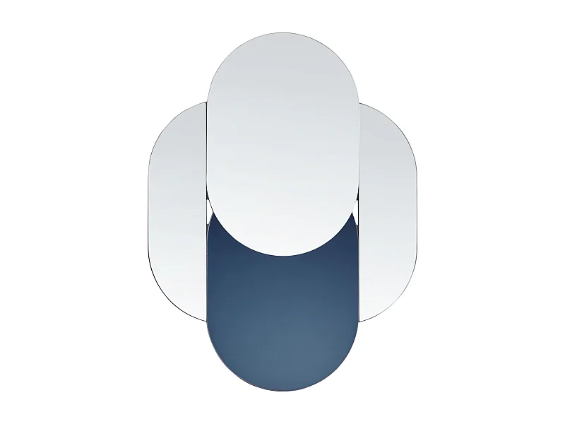 Miroir CHAILLON 60 cm 80 cm Bleu