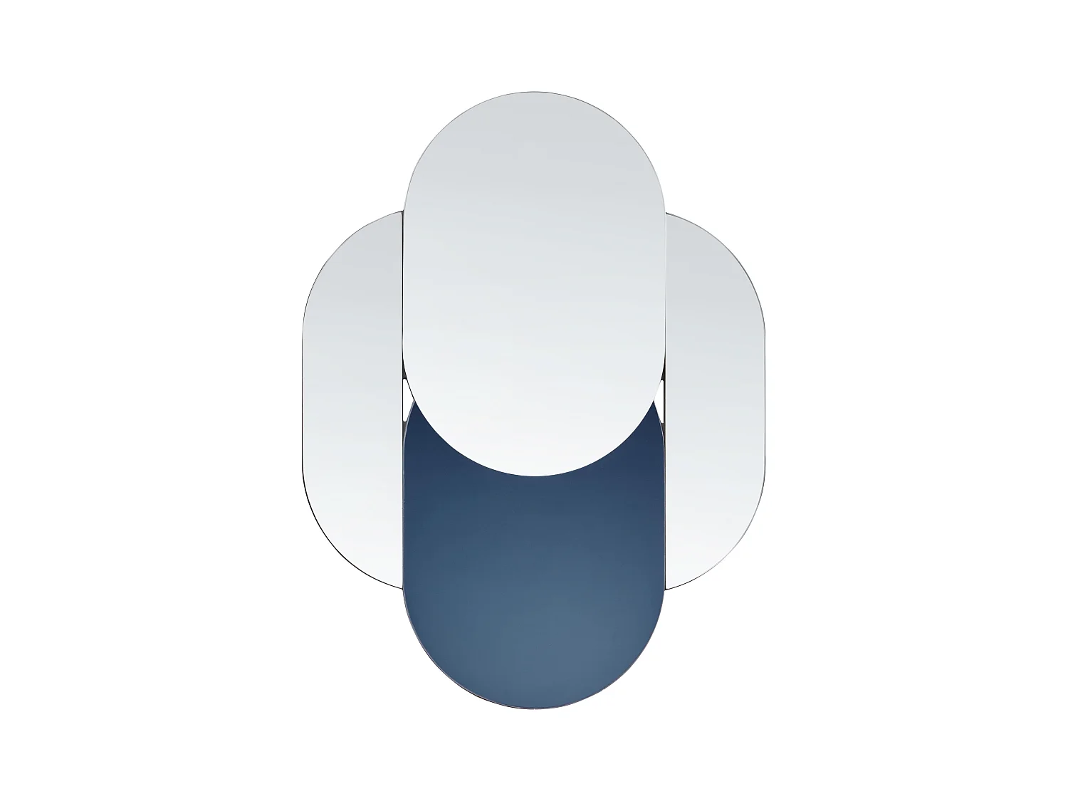 Miroir CHAILLON 60 cm 80 cm Bleu
