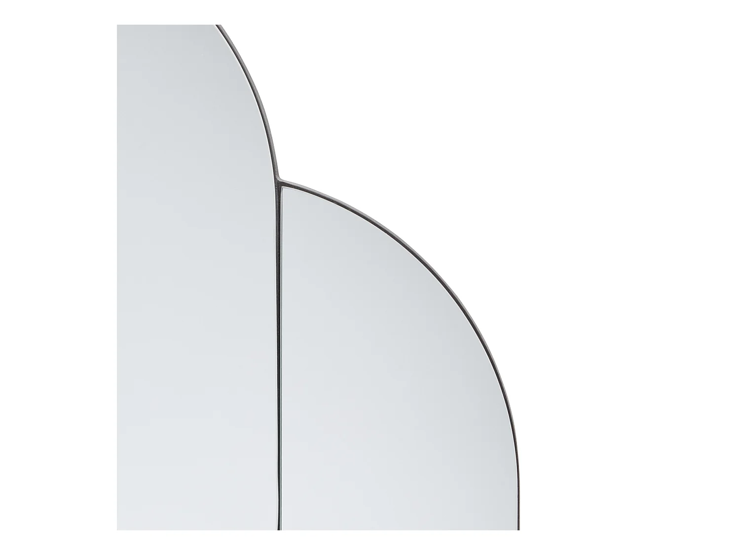 Wandspiegel CHAILLON 60 cm 80 cm Blauw