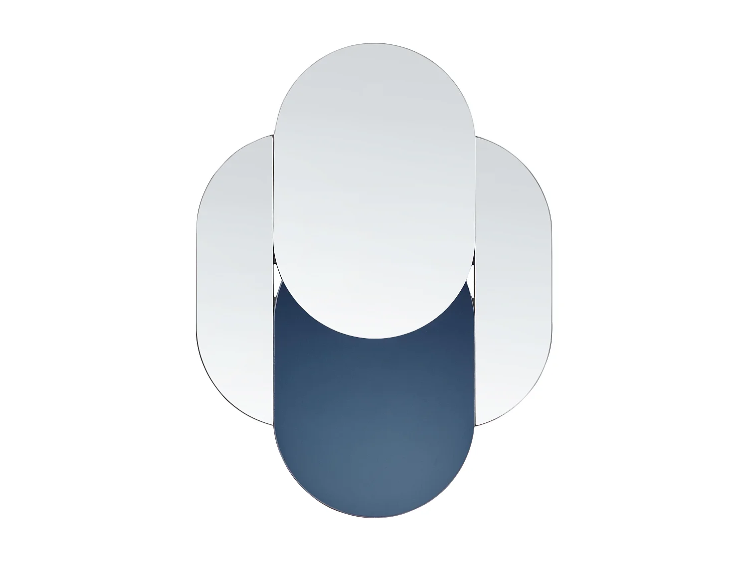 Miroir CHAILLON 60 cm 80 cm Bleu