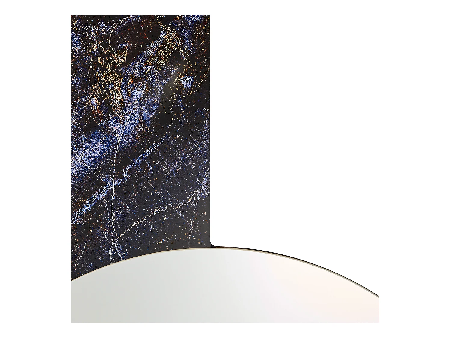 Wandspiegel SEUZEY 50 cm 100 cm Paars