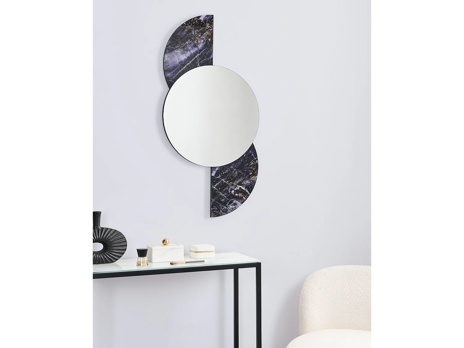 Miroir SEUZEY 50 cm 100 cm Violet