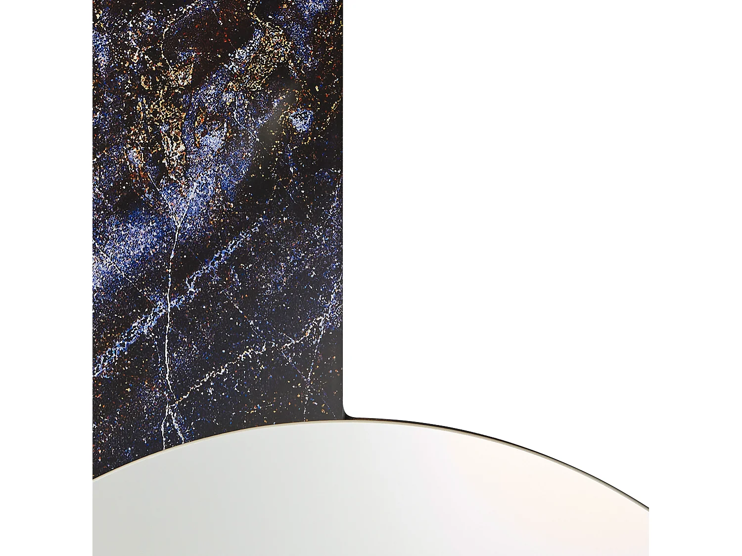 Wandspiegel SEUZEY 50 cm 100 cm Paars