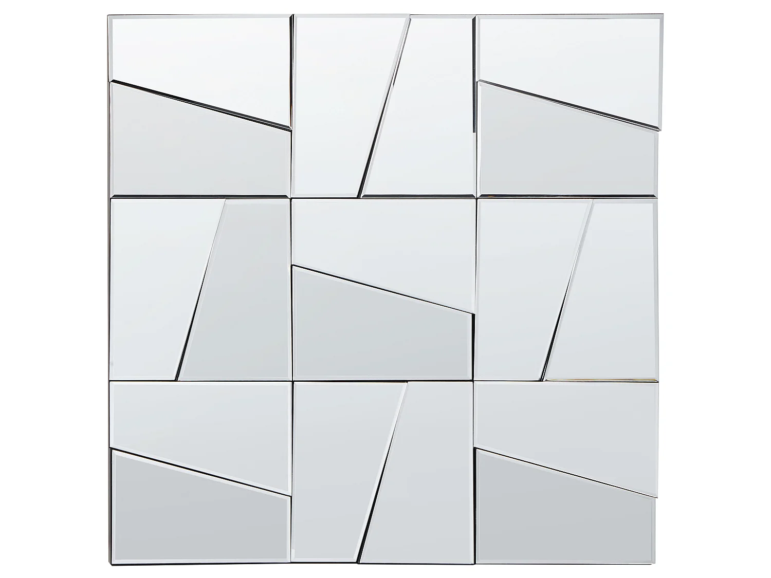 Miroir ANCEMONT 80 cm 80 cm Argenté